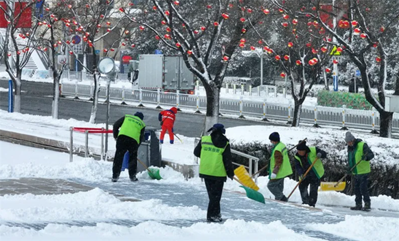 雪下不停，威?！扒逖┨靾F(tuán)”不停歇！